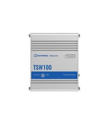 TELTONIKA Switch  TSW100000000 PoE+ ports 4 120 Watts TSW100