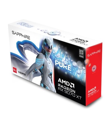 Sapphire AMD Radeo RX 9070 XT 16GB GDDR6 Pure 11348-02-20G