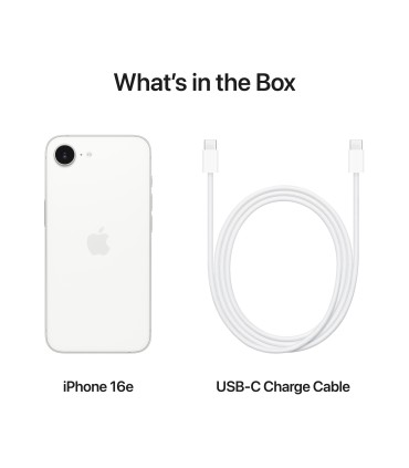 Apple iPhone 16e 128GB, valge
