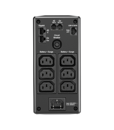 Schneider Electric APC Back-UPS Pro, Tower, 6x IEC C13 outlets
