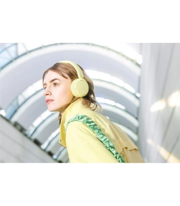 Sony juhtmevabad kõrvaklapid WH-CH520, kollane