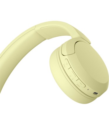 Sony juhtmevabad kõrvaklapid WH-CH520, kollane