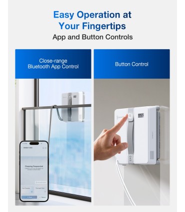 Ecovacs Winbot Mini aknapesurobot, hall