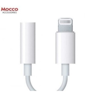 Mocco 3,5 mm to Lightning Audio Adapter, valge