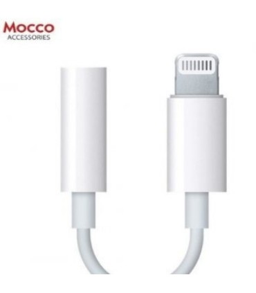 Mocco 3,5 mm to Lightning Audio Adapter, valge
