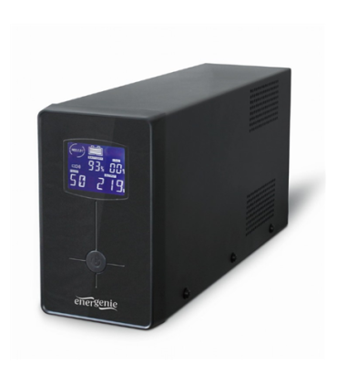 EnerGenie UPS with USB and LCD display, Black EG-UPS-034