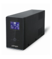 EnerGenie UPS with USB and LCD display, Black EG-UPS-034