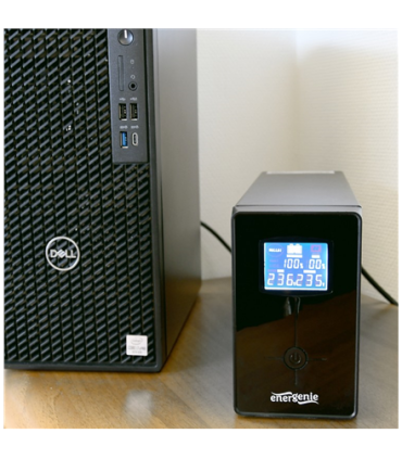 EnerGenie UPS with USB and LCD display, Black EG-UPS-034