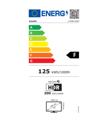 Xiaomi A Pro 2026 75" 4K QLED Google TV