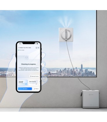 Ecovacs Winbot W2 PRO OMNI juhtmevaba aknapesurobot kaasaskantava jaamaga