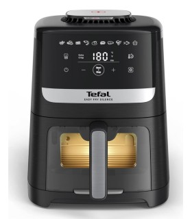 Tefal EY5568E0 Easy Fry Silence vaateaknaga kuumaõhufritüür 5 l, must