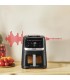 Tefal EY5568E0 Easy Fry Silence vaateaknaga kuumaõhufritüür 5 l, must