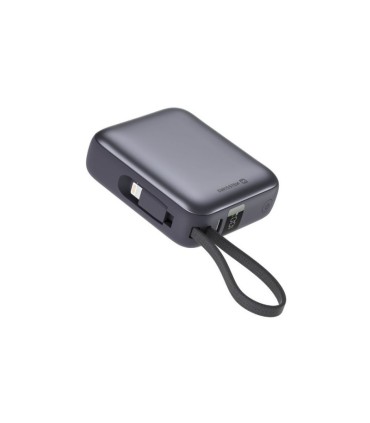 Swissten akupank 10000 mAh koos juhtmetega