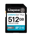 Kingston Canvas Go! Plus 512GB SD