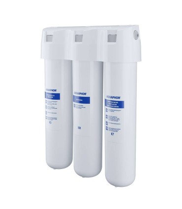 Under the counter water purifier Aquaphor Crystal H with K3-KH-K7 cartridges, softening
