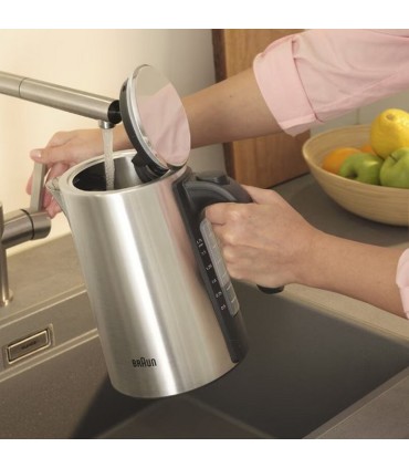 Braun WK5205.BK Identity Collection inox, temperatuur