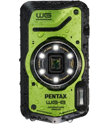 Pentax WG-8, roheline
