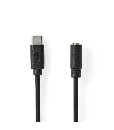 Nedis adapterkaabel USB-C pistik - 3,5mm pesa, 1m