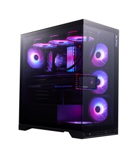 ADATA Case MidiTower ATX W/O PSU/INVADERXBTFMT-BKCWW
