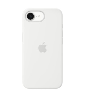 Apple iPhone 16e Silicone Case – White