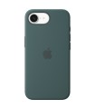 Apple iPhone 16e Silicone Case – Lake Green
