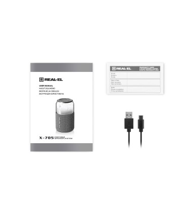 REAL-EL X-705, punane