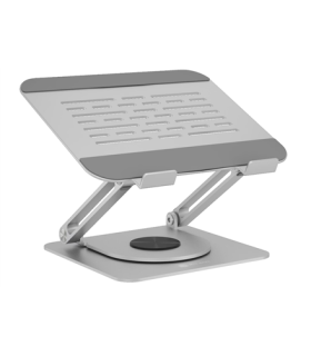 Raidsonic Laptop stands IB-NH300-R Ergonomic positioning, Rotatable design 17" Silver