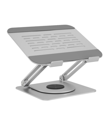 Raidsonic Laptop stands IB-NH300-R Ergonomic positioning, Rotatable design 17" Silver