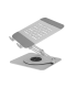 Raidsonic Laptop stands IB-NH300-R Ergonomic positioning, Rotatable design 17" Silver
