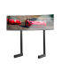 Next Level Racing Floor stand ELITE Free Standing Single Monitor Stand Vertical adjustment 65" Black