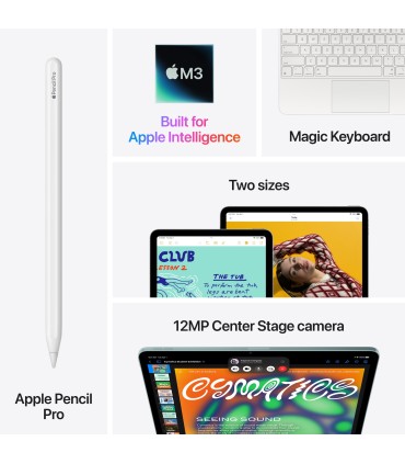 Apple iPad Air 13" M3 Wi-Fi + Cellular 128GB, hall