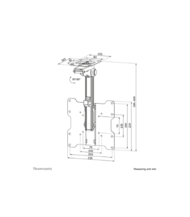 Neomounts FPMA-C020BLACK 10-40"