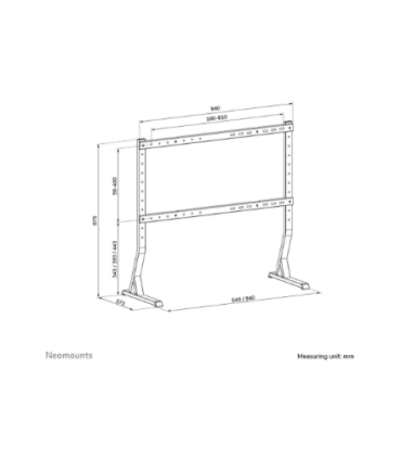 Neomounts Desk Mount DS45-430BL18 45-90"