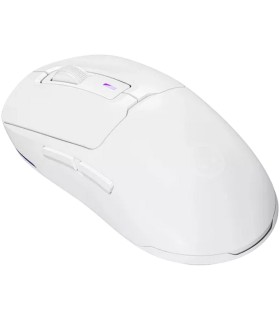 Lorgar MSA10W ülikerge juhtmevaba gaming hiir, valge