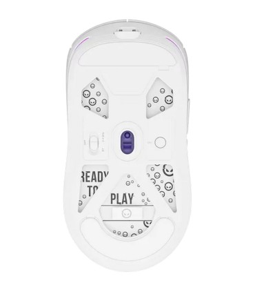 Lorgar MSA10W ülikerge juhtmevaba gaming hiir, valge