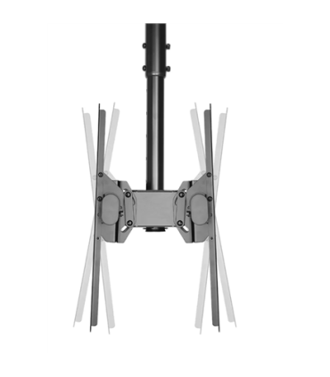 Neomounts NM-C440DBLACK Dual monitor 32-60"