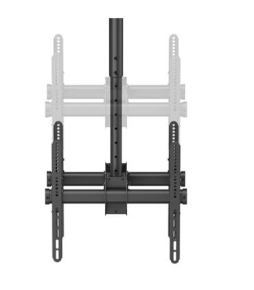 Neomounts NM-C440DBLACK Dual monitor 32-60"