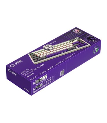 Lorgar KBP70 Mini mehhaaniline juhtmevaba mänguriklaviatuur, beež,US