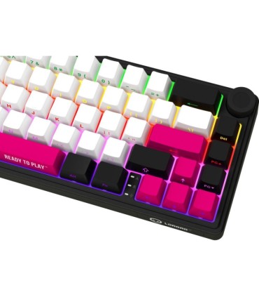 Lorgar KBP70 Mini mehhaaniline juhtmevaba mänguriklaviatuur, must,US