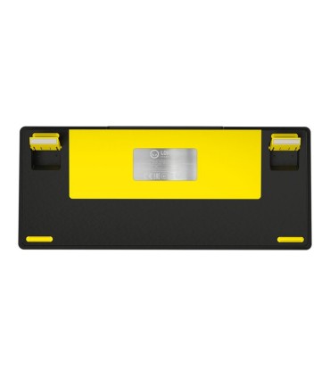 Lorgar KBP7075W mehhaaniline juhtmevaba mänguriklaviatuur, must-kollane,US
