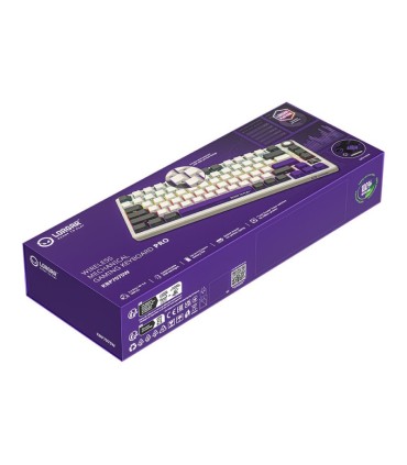 Lorgar KBP7075W mehhaaniline juhtmevaba mänguriklaviatuur, beež,US