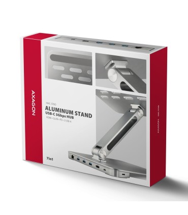 AXAGON Stand 10-16" + I/O HUB/7IN1 HMC-STND