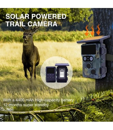 Stealth Gear rajakaamera Nightjar Solar 4K