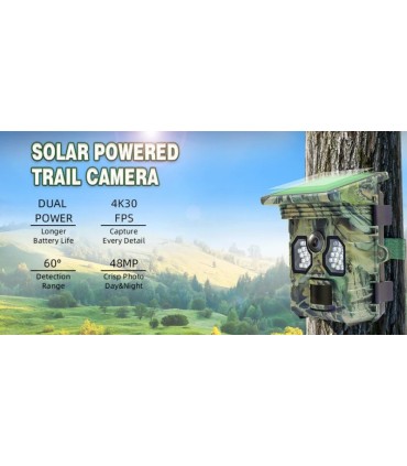 Stealth Gear rajakaamera Racoon Solar 4K