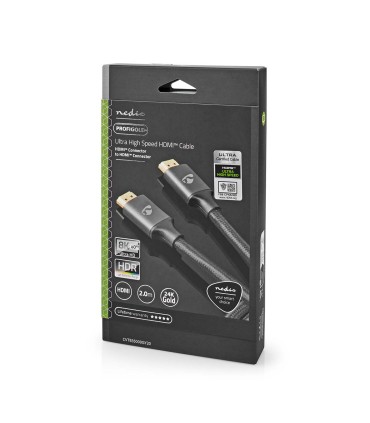 Nedis Profigold videokaabel  8K60Hz HDMI - HDMI 2m