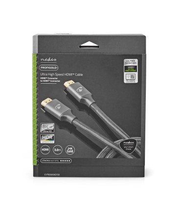 Nedis Profigold videokaabel  8K60Hz HDMI - HDMI 3m
