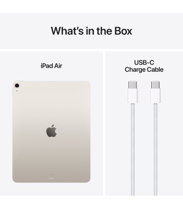 Apple iPad Air 13" Apple M3 Wi-Fi + Cellular 256GB - Starlight