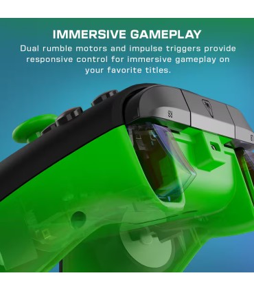 Turtle Beach mängupult Rematch Core Xbox, must/roheline