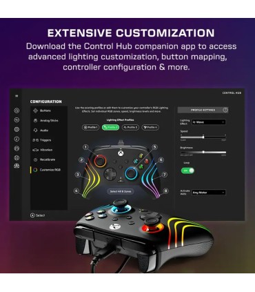 Turtle Beach mängupult Afterglow Wave Xbox, sinine