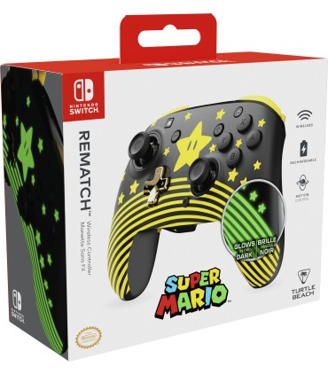 Turtle Beach juhtmevaba mängupult Rematch Nintendo, Super Mario Star